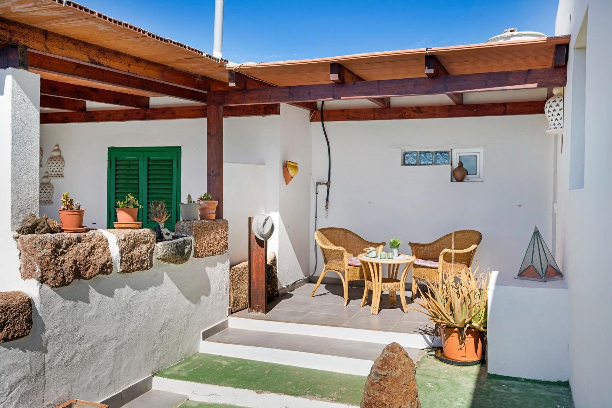Apartamento Casa Dario Tinajo Exterior foto